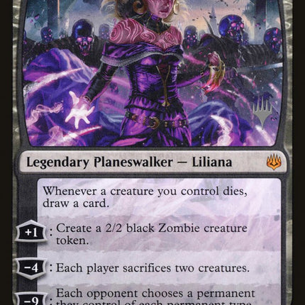 Liliana, Dreadhorde General (Promo Pack) [War of the Spark Promos]
