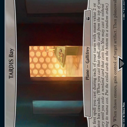 TARDIS Bay [Doctor Who]