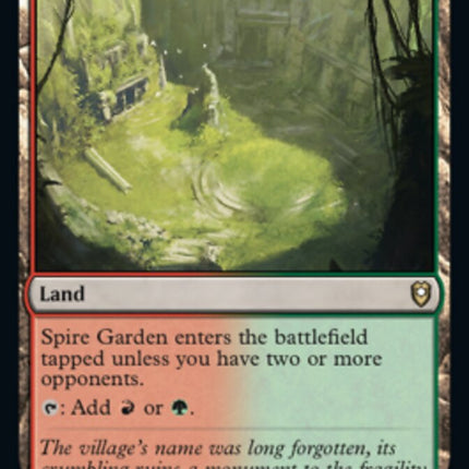 Spire Garden [Commander Legends: Battle for Baldur's Gate]