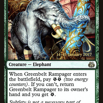 Greenbelt Rampager [Aether Revolt Prerelease Promos]