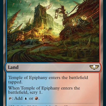 Temple of Epiphany (Surge Foil) [Warhammer 40,000]