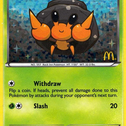 Dwebble (3/12) [McDonald's Promos: 2012 Collection]