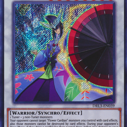 Flower Cardian Lightshower [DRL3-EN039] Secret Rare