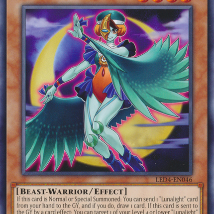 Lunalight Emerald Bird [LED4-EN046] Rare