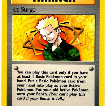 Lt. Surge (101/132) [Gym Heroes Unlimited]