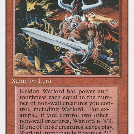 Keldon Warlord [Fourth Edition]