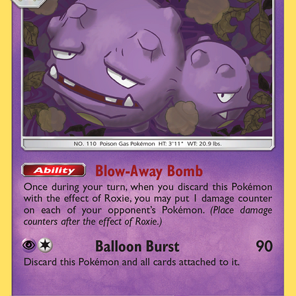 Weezing (77/236) [Sun & Moon: Cosmic Eclipse]