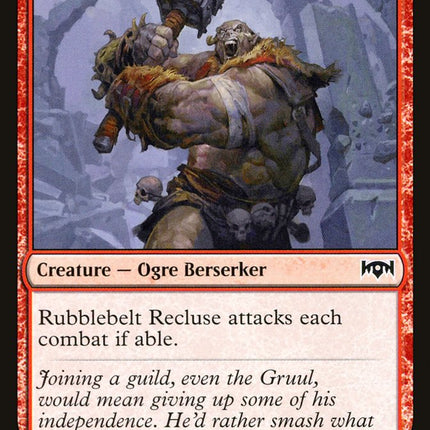 Rubblebelt Recluse [Ravnica Allegiance]