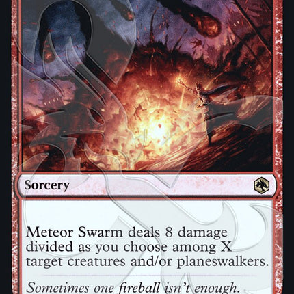 Meteor Swarm (Ampersand Promo) [Dungeons & Dragons: Adventures in the Forgotten Realms Promos]