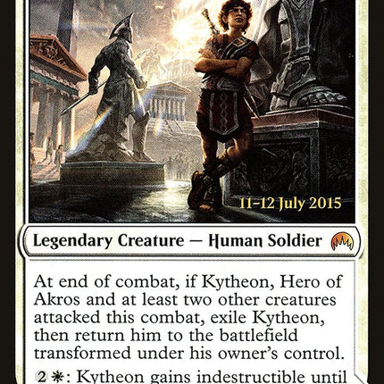 Kytheon, Hero of Akros // Gideon, Battle-Forged [Magic Origins Prerelease Promos]