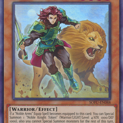 Noble Knight Iyvanne [SOFU-EN088] Super Rare