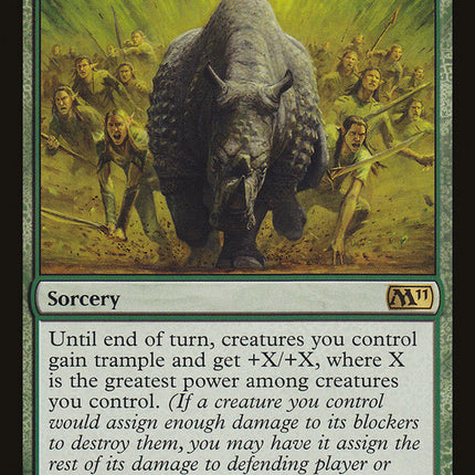 Overwhelming Stampede [Magic 2011]