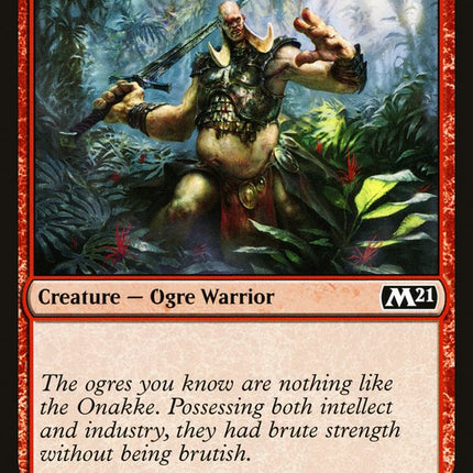 Onakke Ogre [Core Set 2021]