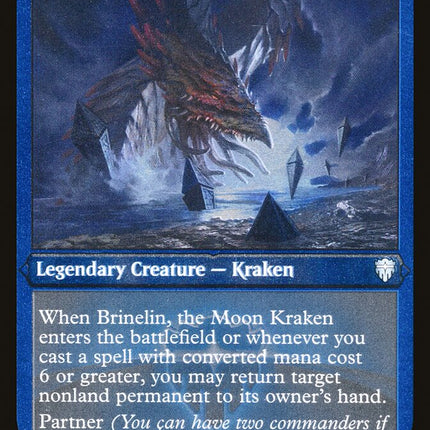Brinelin, the Moon Kraken (Etched) [Commander Legends]