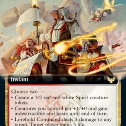 Lorehold Command (Extended Art) [Strixhaven: School of Mages]