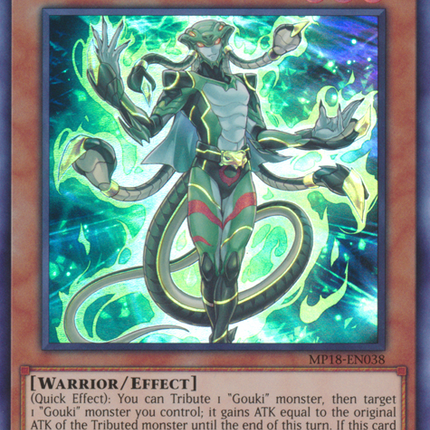 Gouki Twistcobra [MP18-EN038] Super Rare