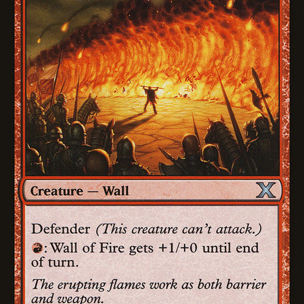 Wall of Fire [Tenth Edition]