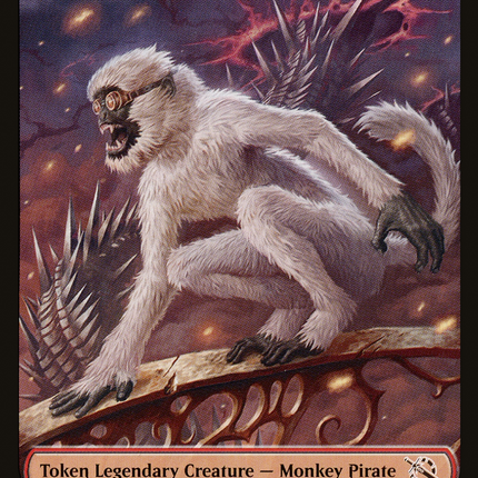 First Mate Ragavan // Teferi's Talent Emblem Double-Sided Token [March of the Machine Commander Tokens]