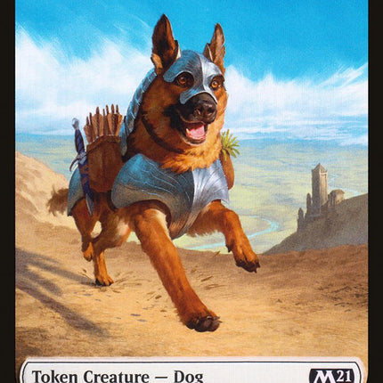 Cat (020) // Dog Double-Sided Token [Core Set 2021 Tokens]