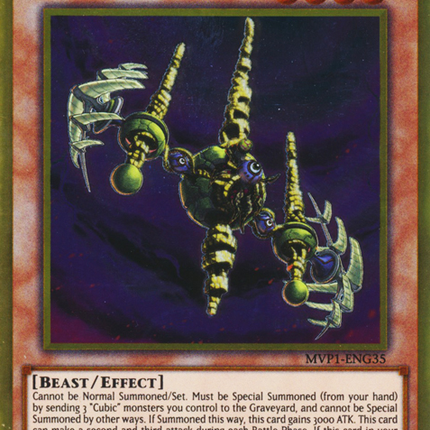 Buster Gundil the Cubic Behemoth [MVP1-ENG35] Gold Rare