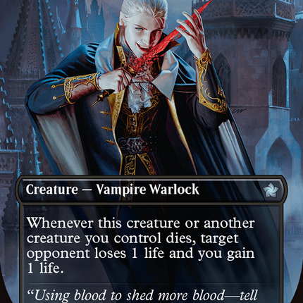 Vengeful Bloodwitch (Borderless) [Foundations]