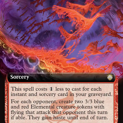 Furygale Flocking (Extended Art) [Secrets of Strixhaven Commander]