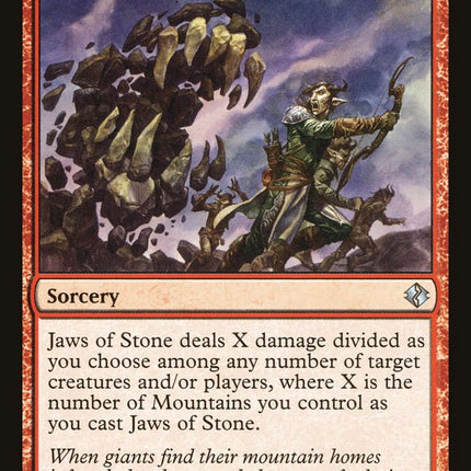 Jaws of Stone [Duel Decks: Venser vs. Koth]
