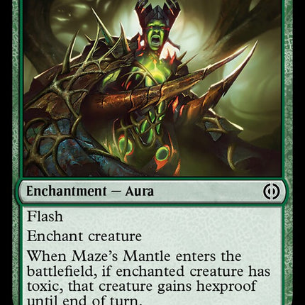 Maze's Mantle [Phyrexia: All Will Be One]