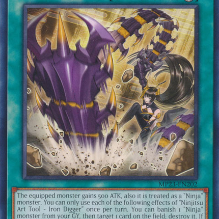 Ninjitsu Art Tool - Iron Digger [MP23-EN202] Common