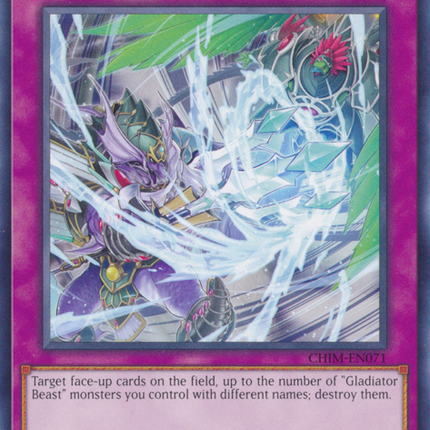 Gladiator Beast Charge [CHIM-EN071] Rare