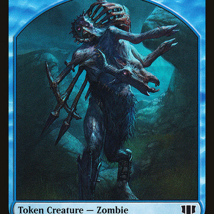 Kraken // Zombie (011/036) Double-Sided Token [Commander 2014 Tokens]