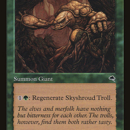 Skyshroud Troll [Tempest]
