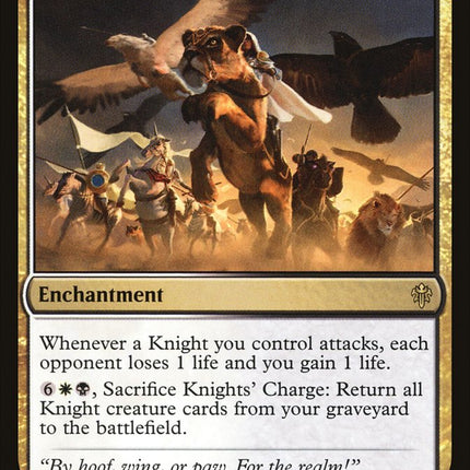 Knights' Charge [Throne of Eldraine]