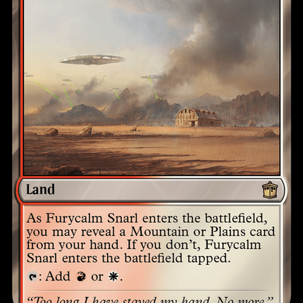 Furycalm Snarl (Surge Foil) [Doctor Who]