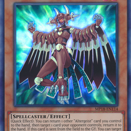 Altergeist Silquitous [MP18-EN114] Super Rare