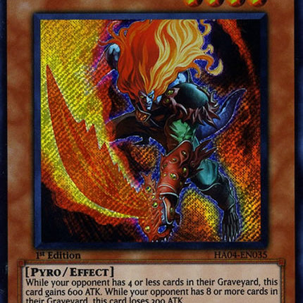 Neo Flamvell Sabre [HA04-EN035] Secret Rare