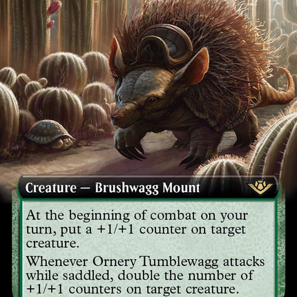 Ornery Tumblewagg (Extended Art) [Outlaws of Thunder Junction]