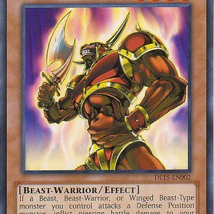Enraged Battle Ox (Green) [DL15-EN002] Rare