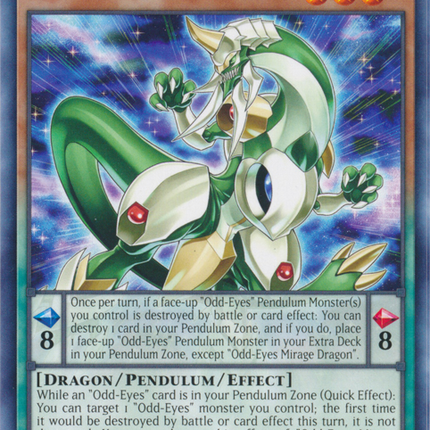 Odd-Eyes Mirage Dragon [DLCS-EN097] Common