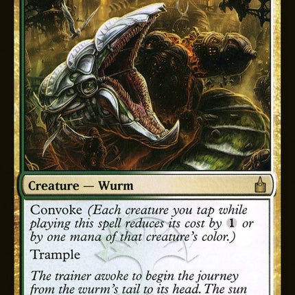 Autochthon Wurm [Ravnica: City of Guilds]