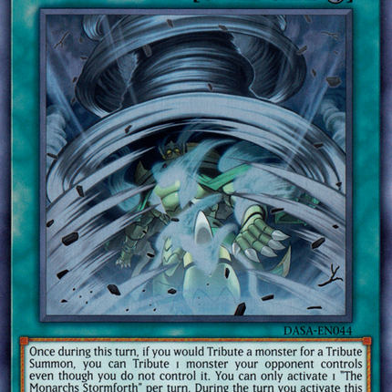 The Monarchs Stormforth [DASA-EN044] Super Rare