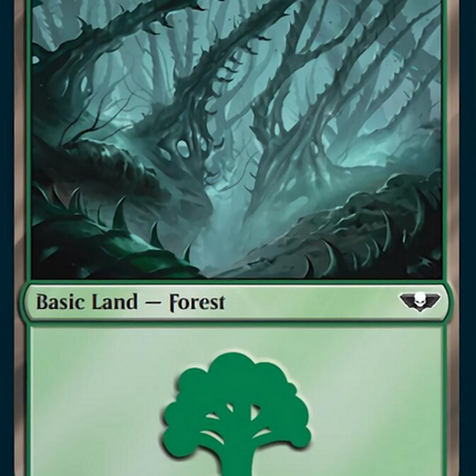 Forest (317) (Surge Foil) [Warhammer 40,000]
