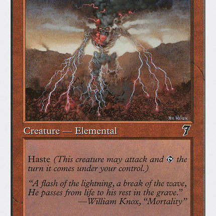 Lightning Elemental [Seventh Edition]
