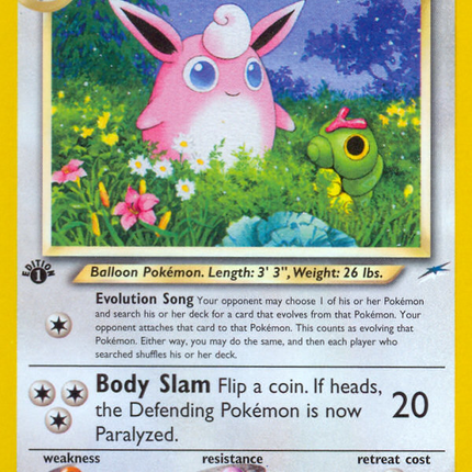 Light Wigglytuff (54/105) [Neo Destiny 1st Edition]