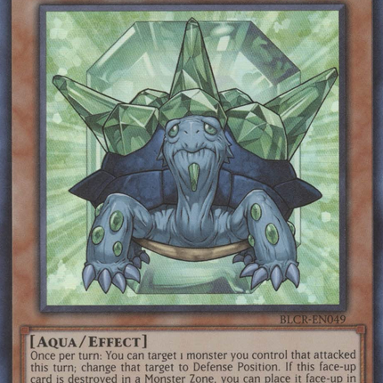 Crystal Beast Emerald Tortoise [BLCR-EN049] Ultra Rare