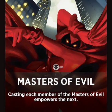 Masters of Evil Theme Card [Marvel Super Heroes Commander]