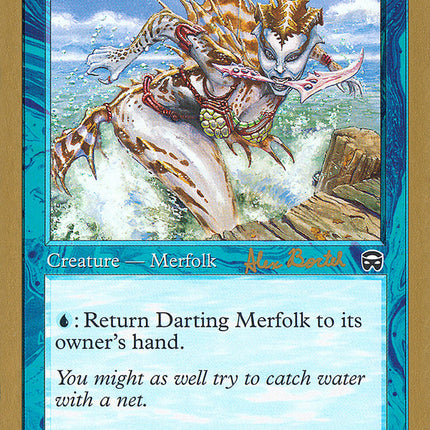 Darting Merfolk (Alex Borteh) [World Championship Decks 2001]
