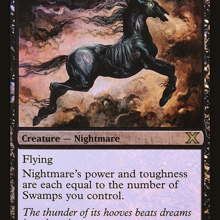 Nightmare (Premium Foil) [Tenth Edition]