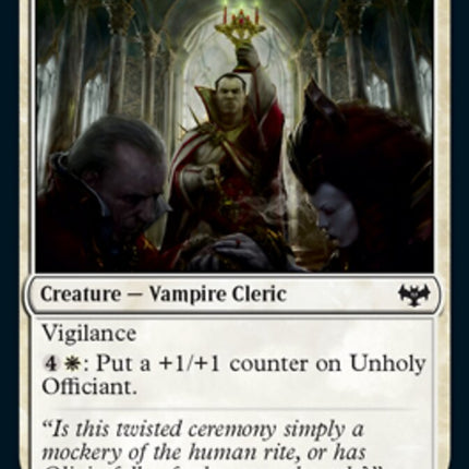 Unholy Officiant [Innistrad: Crimson Vow]