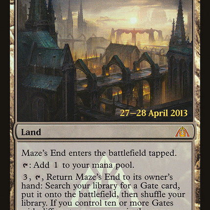 Maze's End [Dragon's Maze Prerelease Promos]
